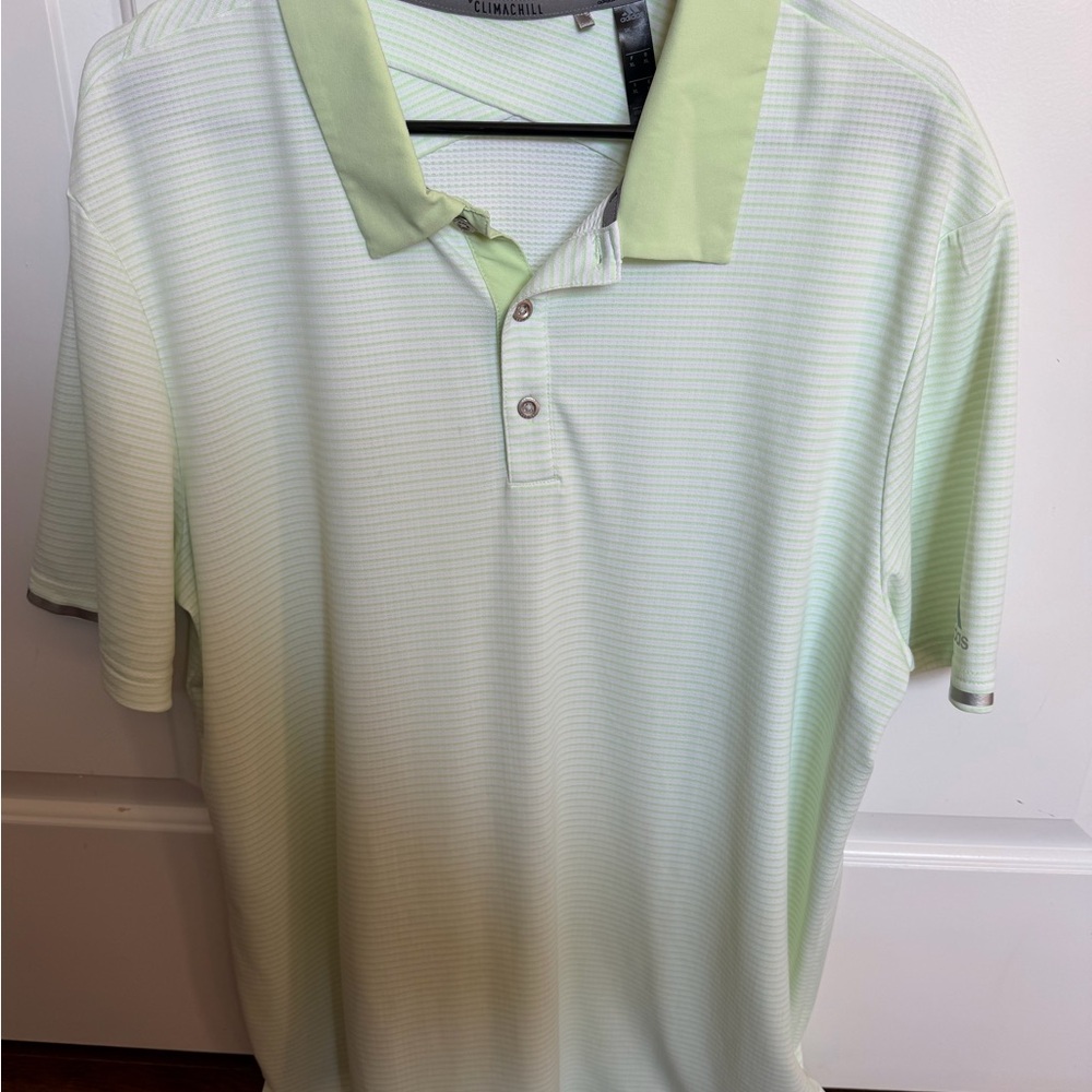 Light Green Men's Polo Shirt -